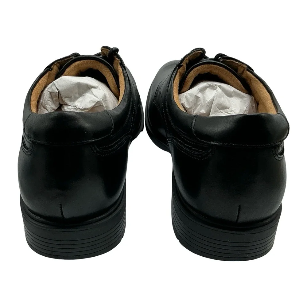 Clarks Artisan Eldredge Plain Black Leather Dress Shoes 11.5 M 80261
